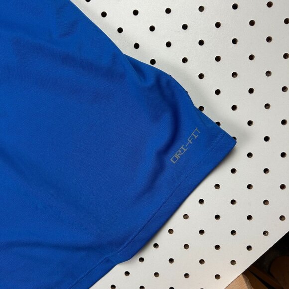 Nike 1 Cent Memphis Tigers Polo 4XL Blue Coach Team Issued‎ Penny Sideline NWOT - Picture 4 of 6